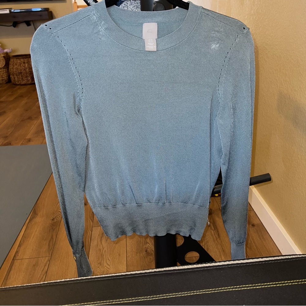 H&M Blue Crewneck Sweater